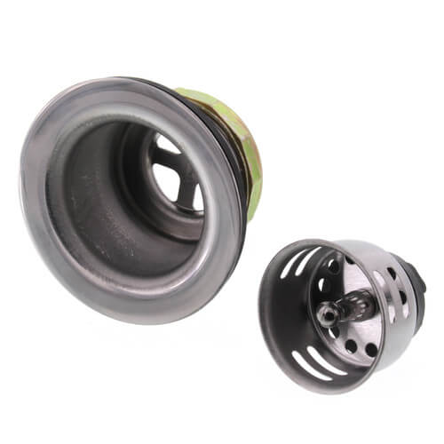 3784 Oatey 3784 21/2" Junior Duo Bar Sink Strainer & Basket