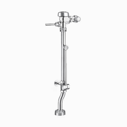 Main product image of Manual Exposed Single Flush Water Closet Bedpan Washer Flushometer, Dual-Filtered Fixed Bypass (1.28 GPF/4.8 LPF)