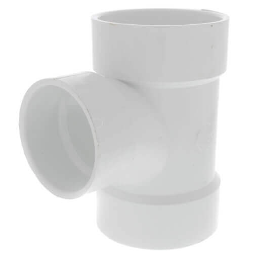 Main product image of 6" x 6" x 3" PVC DWV Sanitary Tee