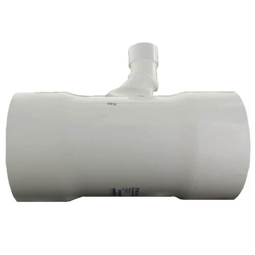 Main product image of 8" x 8" x 2" PVC DWV Sanitary Tee