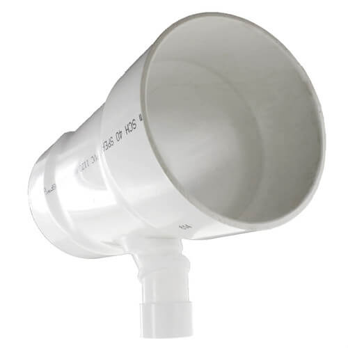Main product image of 8" x 8" x 2" PVC DWV Sanitary Tee