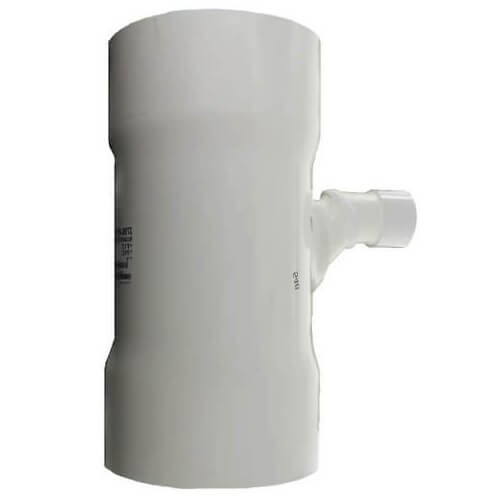 Main product image of 8" x 8" x 2" PVC DWV Sanitary Tee