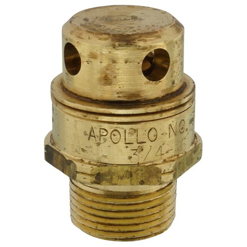 Main product image of 3/4" MNPT Brass Vacuum Relief Valve w/ Satin Brass Finish, 37LF20201