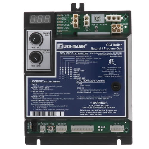 Main product image of Control Board, 381-330-028