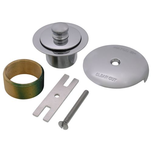Main product image of Push Pull Trim Kit with Buna-N-Seal & Adapter Bar (Chrome Plated)