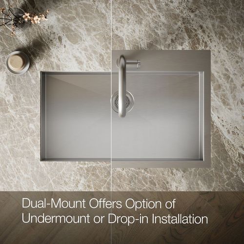 Main product image of Vault 33" Undermount Single Bowl Kitchen Sink, K-3821-1-NA