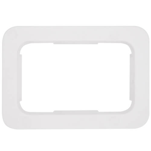 38290 - Oatey 38290 - 2 x 4 Washing Machine Outlet Box Plastic Faceplate