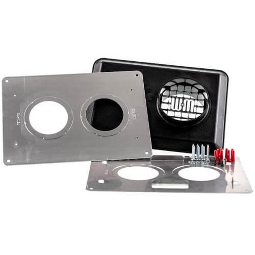 383500398 WeilMcLain 383500398 WM PVC sidewall Vent Termination Kit 4"