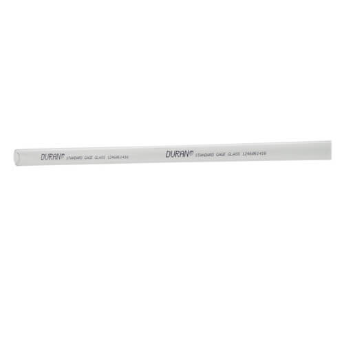 Water Gauge Glass Kit, 5/8" x 10-5/8", w/ Gaskets & Brass Washers