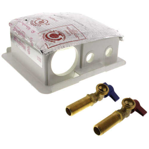 38470 Oatey 38470 FireRated Washing Machine Outlet Box w/ 2" Drain