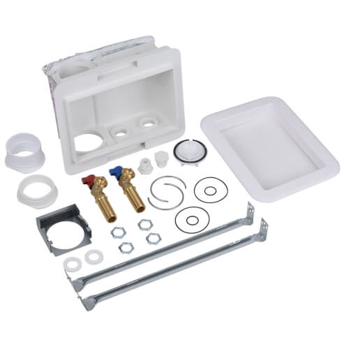 38470 Oatey 38470 FireRated Washing Machine Outlet Box w/ 2" Drain Opening (Sweat)