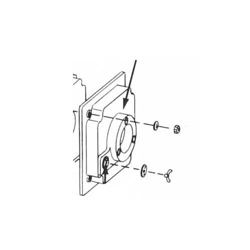 Main product image of Burner Mounting Plate Assembly, 385-600-096