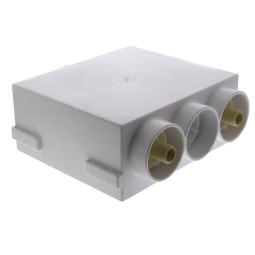 Main product image of QUADTRO Washing Machine Outlet Box 1/4 Turn Brass Ball Valves (CPVC)