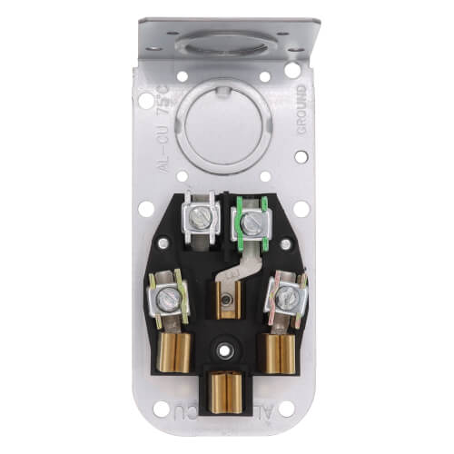 Main product image of Straight Blade Single Surface Receptacle, 3P, 4-Wire, NEMA 14-50R - Black (50A, 125/250V)