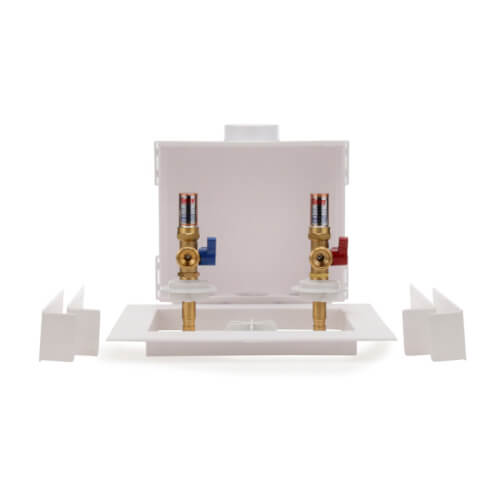 38543 Oatey 38543 QUADTRO Washing Machine Outlet Box w/ 1/4 Turn