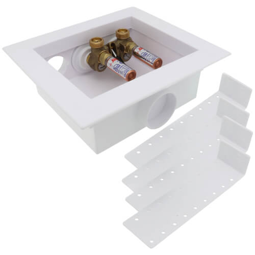 38548 Oatey 38548 QUADTRO Expansion PEX Washing Machine Outlet Box