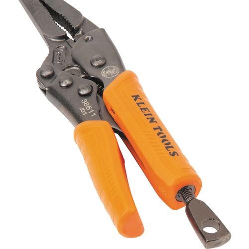Main product image of 6" C-Clamp, 6" Long Nose & 10" Curved Jaw Locking Pliers Set (3 Piece)