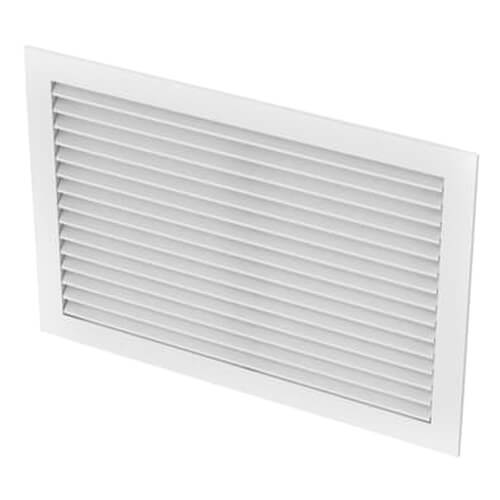 Main product image of 14" x 8" (Wall Opening Size) Satin Anodized Sidewall Aluminum Register w/ MS Damper (VM Series)