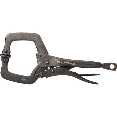 Main product image of 6" & 11" C-Clamp Locking Pliers Set with Swivel Jaws (2 Piece)