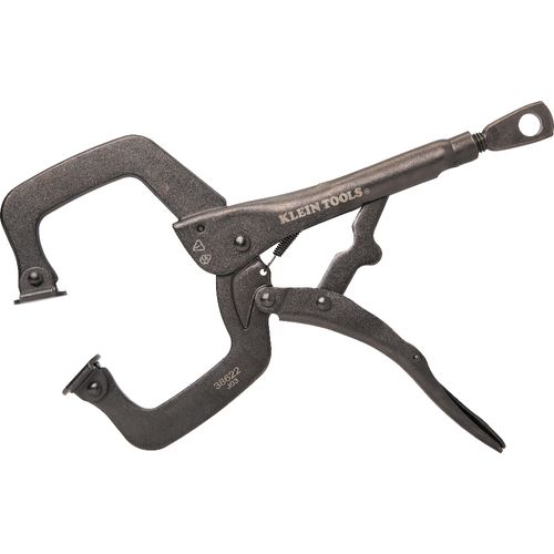 Main product image of 6" & 11" C-Clamp Locking Pliers Set with Swivel Jaws (2 Piece)