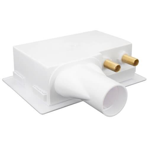 38642 Oatey 38642 Eliminator Copper, Bottom Mount Washing Machine Outlet Box w/ Water Hammer