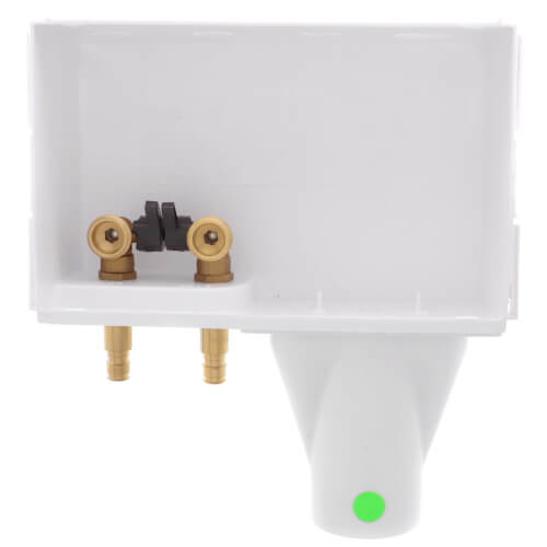 Main product image of F1960 PEX Noham Washing Machine Outlet Box, 1/4 Turn (Contractor Pack)