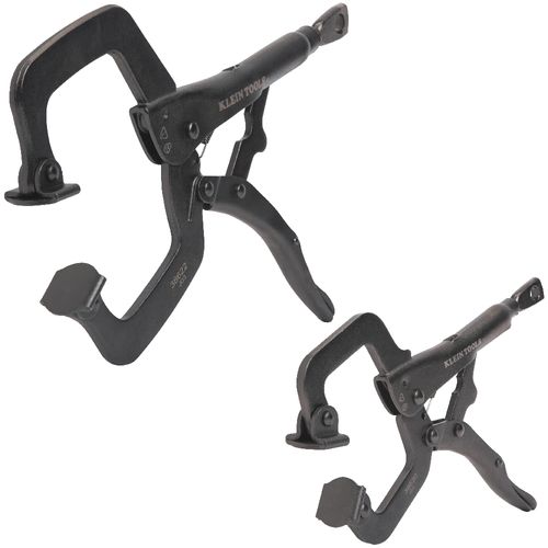 Main product image of 6" & 11" C-Clamp Locking Pliers Set with Swivel Jaws (2 Piece)