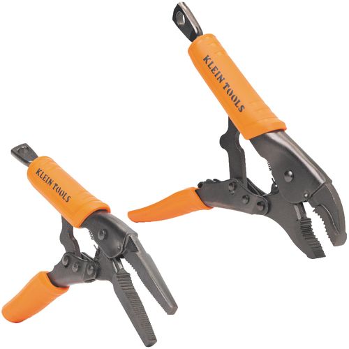 Main product image of 6" Long Nose & 10" Curved Jaw Locking Pliers Set (2 Piece)