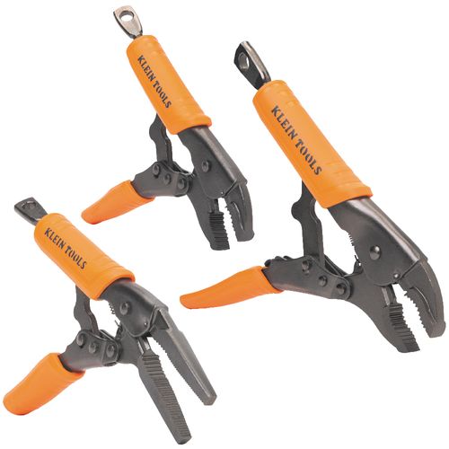 Main product image of 6" Long Nose, 7" & 10" Curved Jaw Locking Pliers (3 Piece)