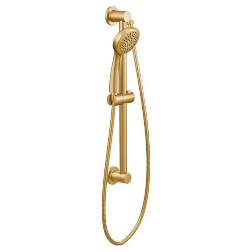 Main product image of Brushed Gold Traditional 1 Function Eco-performance Handheld Shower w/ 24" Slide Bar 1.75 Gpm, 3868EPBG