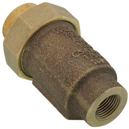 Main product image of 3/8" x 3/8" Lead Free Wilkins 700XL Dual Check Valve (Union FNPT x FNPT)