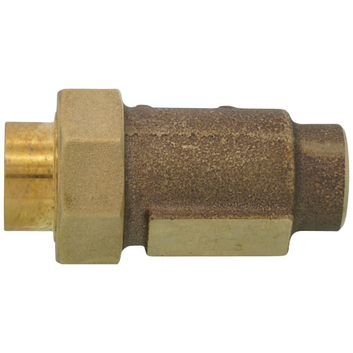 Main product image of 3/8" x 3/8" Lead Free Wilkins 700XL Dual Check Valve (Union FNPT x FNPT)