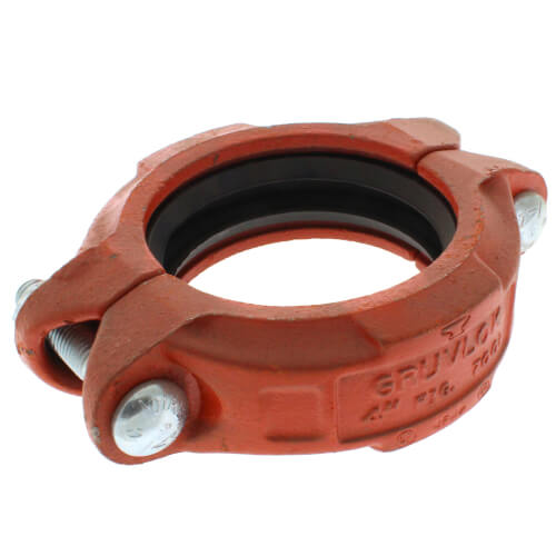 Main product image of 4" 7001 Grooved Coupling w/ Nitrile Gasket
