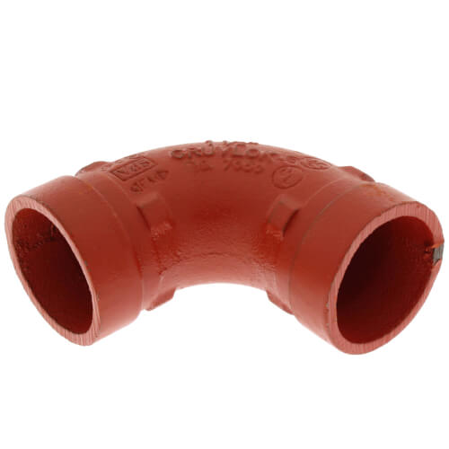Main product image of 1-1/2" Grooved 90° Elbow (7050 Series)