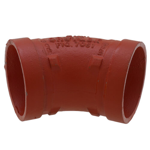 Main product image of 2-1/2" Grooved 45° Elbow (7051 Series)