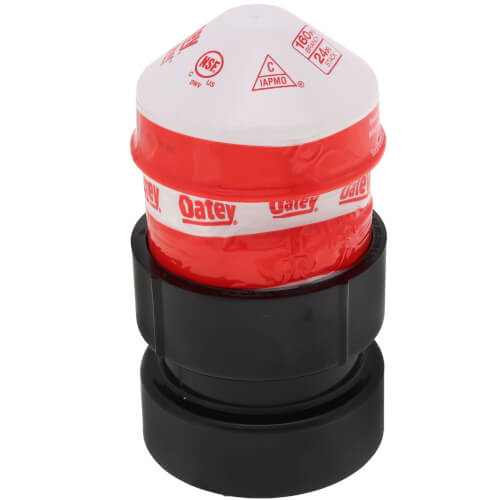 Secondary Air Injection Valve AYRLETT 2" X 1-1/2" ABS Air Admittance Valve - 20 DFU, Solvent Weld, For Plumbing Vents Aav Vent