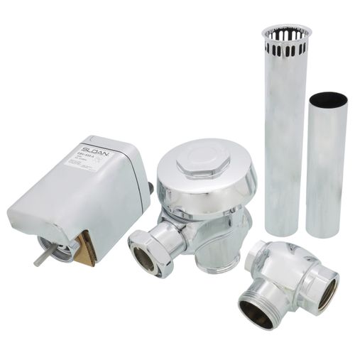 Main product image of Royal 111 SFSM Exposed Battery-Powered Sensor Water Closet Flushometer, True Mechanical Override (1.6 GPF/6.0 LPF)