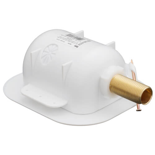 Main product image of I2K Copper Ice Maker Outlet Box w/ Water Hammer Arrestor, 1/4 Turn, Low Lead (Contractor Pack)