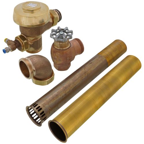 Main product image of Royal 952 Exposed Hydraulic Water Closet Flushometer, Rough Brass (1.6 GPF/6.0 LPF)