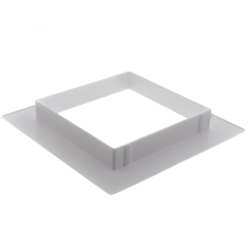 Main product image of Square Ice Maker Outlet Box w/ 1/4 Turn Lead Free Valve (Pex Crimp)