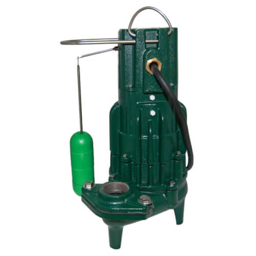 Main product image of Model M292 High Head Waste-Mate Automatic Cast Iron Sewage Pump - 115 V, 1/2 HP, 3" Discharge (Single Seal)