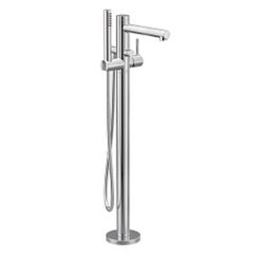 Main product image of Align Chrome 1 Handle tub filler includes hand shower
