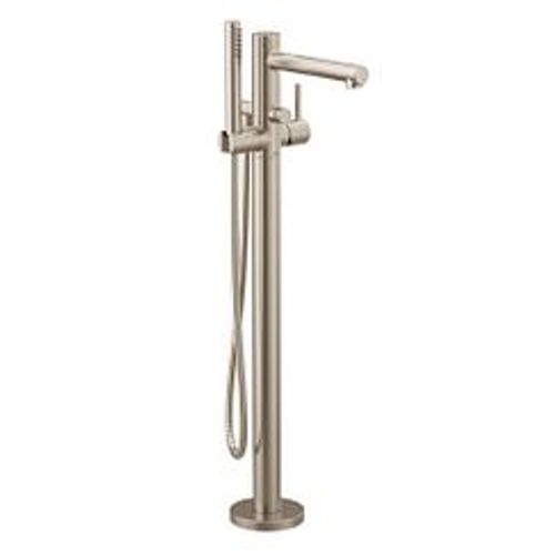 Main product image of Align Brushed Nickel 1 Handle Tub Filler Includes Hand Shower, 395BN
