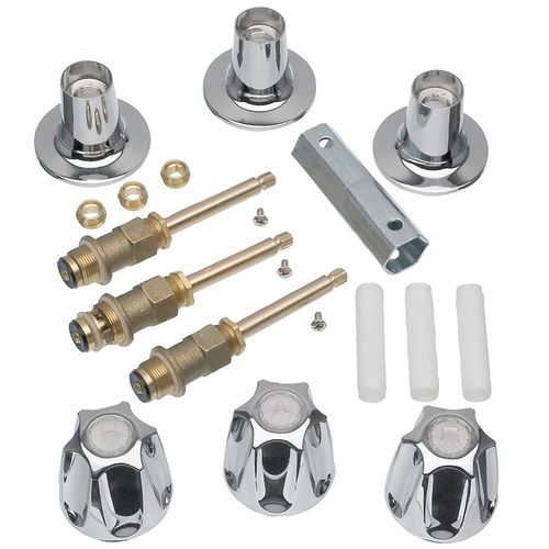 Main product image of 3-Handle Remodeling Kit for Price Pfister Verve Tub/Shower Faucets (Chrome)
