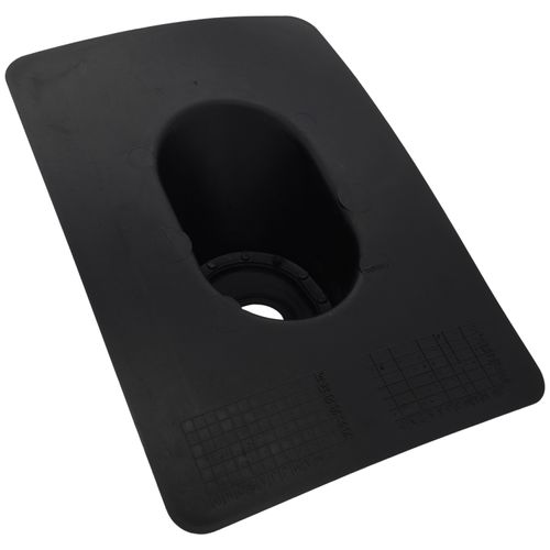 Main product image of 2" Concentric Vent Termination Roof Flashing - Stretch Fit