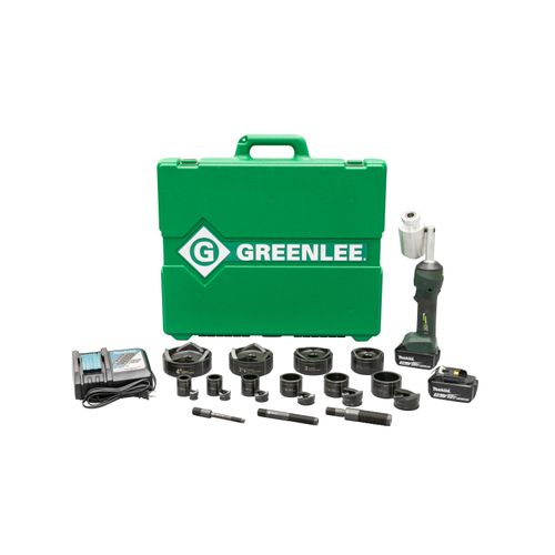 Main product image of Intelli-PUNCH Battery-Hydraulic Knockout Kit w/ Slug-Buster 1/2" - 4", LS100X11SB4