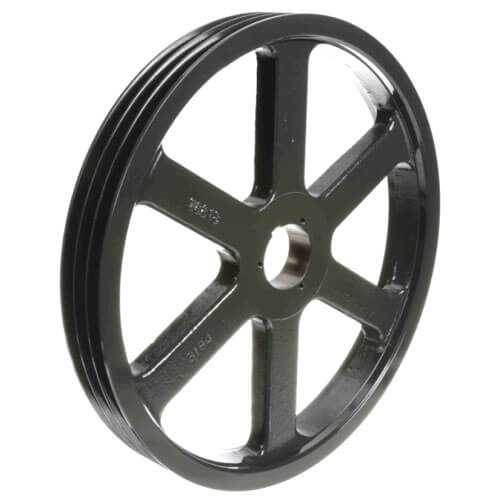 Main product image of 3 Groove Cast Iron Split Taper Sheave, A, B or 5V Belt, 18.68" OD