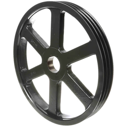 Main product image of 3 Groove Cast Iron Split Taper Sheave, A, B or 5V Belt, 18.68" OD