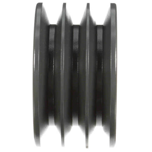 Main product image of 3 Groove Cast Iron Split Taper Sheave, A, B or 5V Belt,  4.48" OD