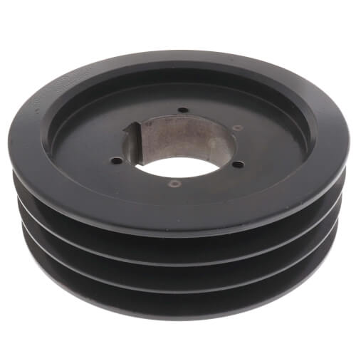 Main product image of 3 Groove Cast Iron Split Taper Sheave, A, B or 5V Belt, 7.68" OD